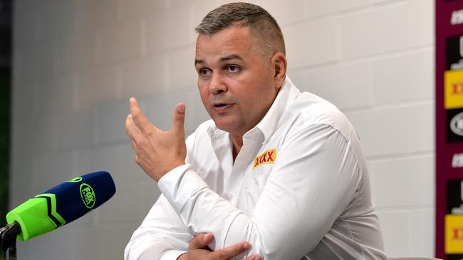 Anthony Seibold’s five-year contract set the club on a dangerous trajectory. Picture: Bradley Kanaris/Getty Images