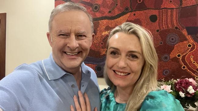 Anthony Albanese has proposed to his partner Jodie Haydon on Valentine’s Day.