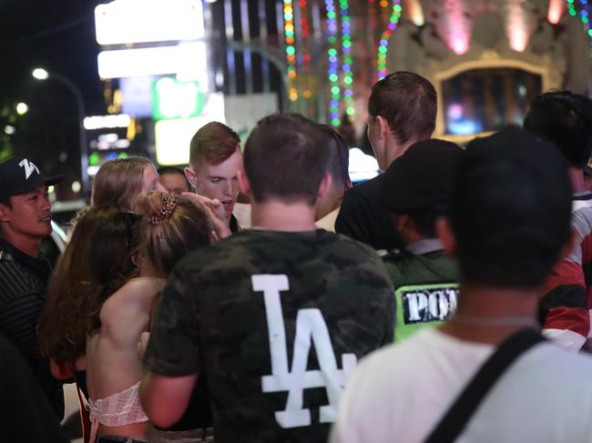 Schoolies week can feel like New Year’s Eve sevcen nights in a row, say some participants. Picture: Liam Kidston.