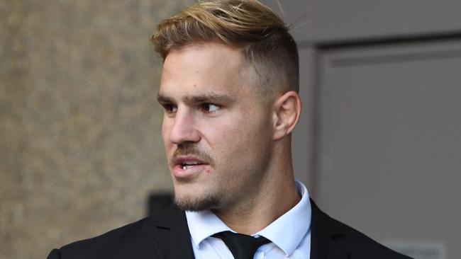 Jack de Belin arrives for the final Federal Court hearing on Thursday. Picture: AAP