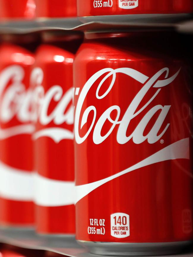 Soft drink sales have plummeted at supermarkets.