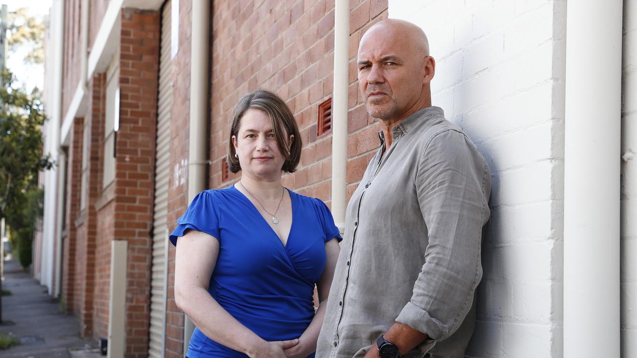 Dr Sarah Yule, former Senior Forensic Psychologist with NSW Police pictured with Gary Jubelin. Picture: Sam Ruttyn