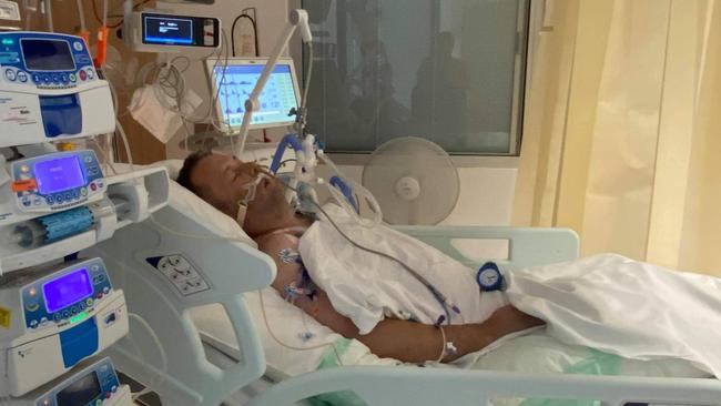 Mr Shields‘ decision comes exactly two months after he attempted to take his own life on March 31, after which he was rushed to hospital and placed on life support. Picture: Supplied.