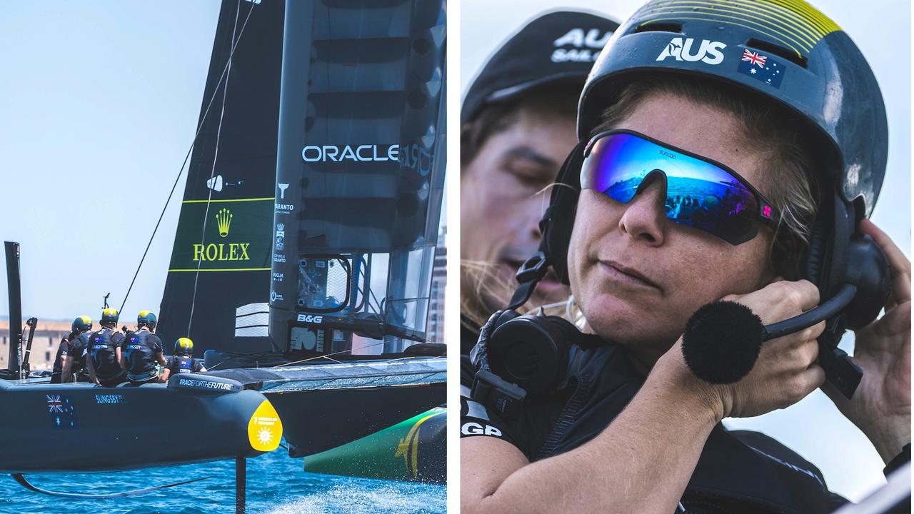 Nina Curtis is putting women on the map in sailing. Photo: SailGP