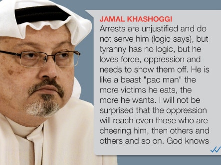 WhatsApp messages released by CNN show what Jamal Khashoggi thought of the Saudi crown prince before he died.