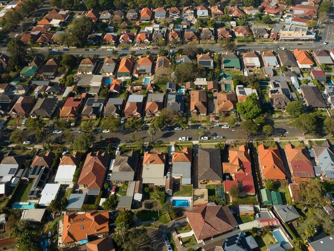 Another rate hike would come as a major blow for those already struggling with mortgage payments, with figures showing over a million Aussies are already in mortgage stress. Picture: NCA NewsWire / Max Mason-Hubers