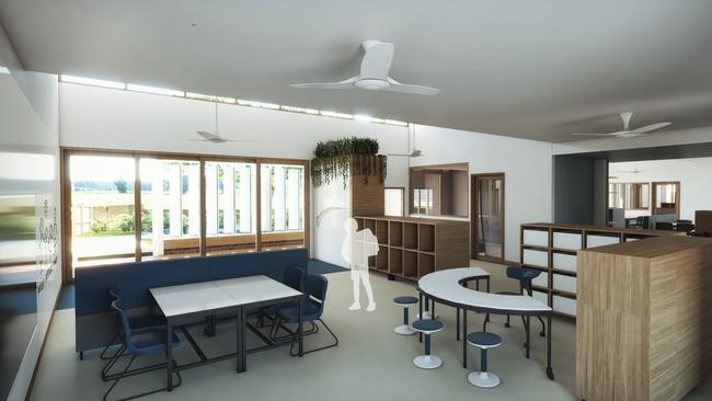 Lindisfarne Anglican School development concept images.