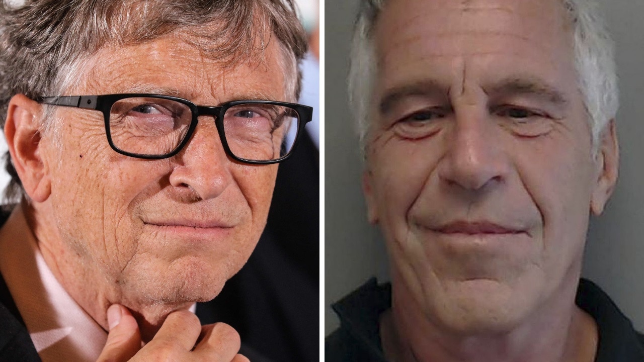 Jeffrey Epstein (right) reportedly gave Bill Gates advice about divorcing his wife, Melinda.