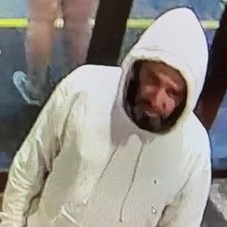 Police believe this man can assist with their investigation into a robbery at a Broadbeach liquor store. Reference: QP2500304298. Picture: Queensland Police Service.