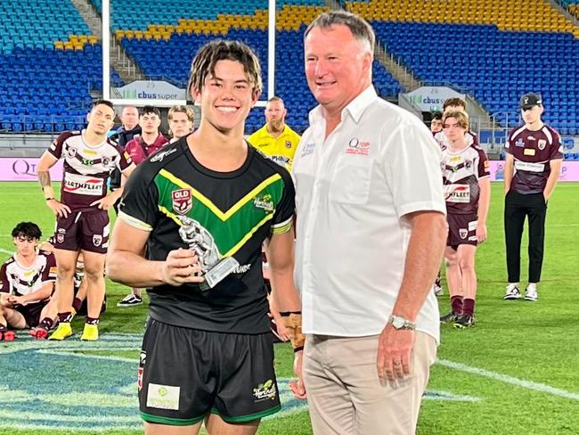 Helensvale Hornets Braydan Wong. Picture: Helensvale Hornets Facebook.