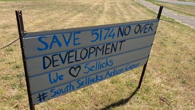 The South Sellicks Action Group is petitioning against overdevelopment in Sellicks Beach. Picture: South Sellicks Action Group