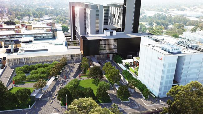 Concept images of the first stage of Parramatta Light Rail through Westmead.