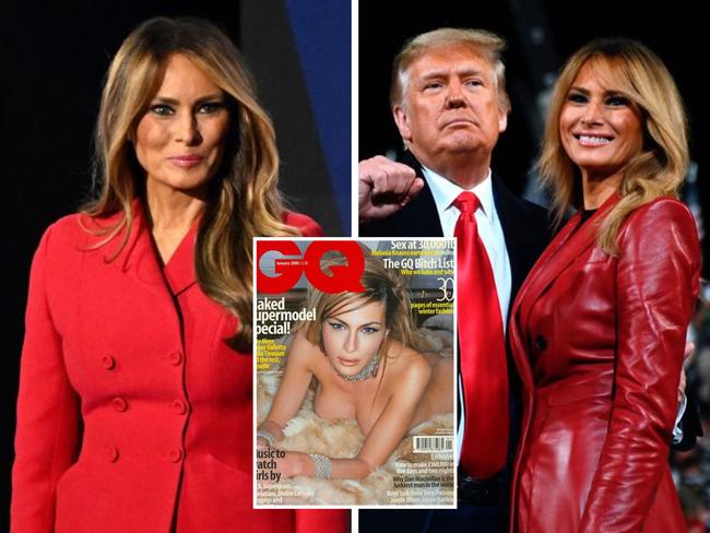 Melania Trump has defended her past nude modelling work, accusing 'the media' of scrutinising her 'celebration of the human form'.