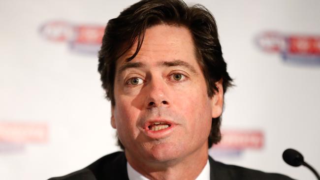 Gillon McLachlan wants St Kilda to cut its debt. Picture: Getty Images