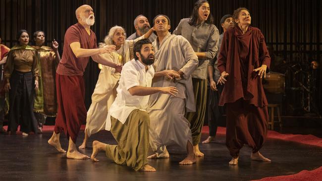 The cast of Mahabharata (Shaw Festival, 2023). Picture: David Cooper.