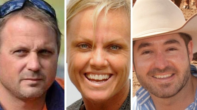 Andrew Corbet, Mel Manley and Bryce Camm are business high-flyers in Queensland.