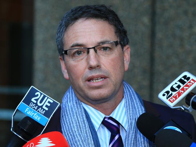 George Newhouse at the Supreme Court in Sydney at the hearing with Injunction Against Asylum Seekers Being Given Back. Picture: Adam Taylor