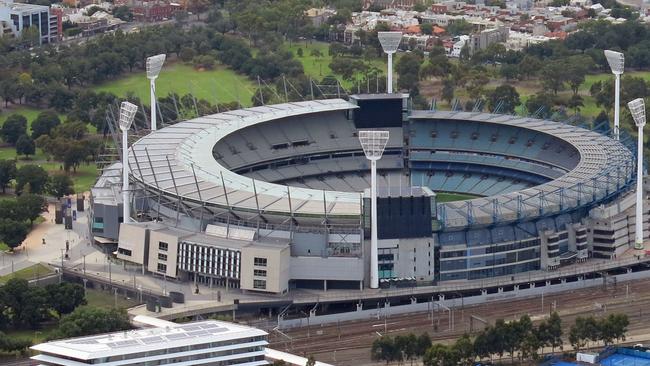 The 100,000-seat MCG could be used for opening and closing and all the athletics. Picture: AAP