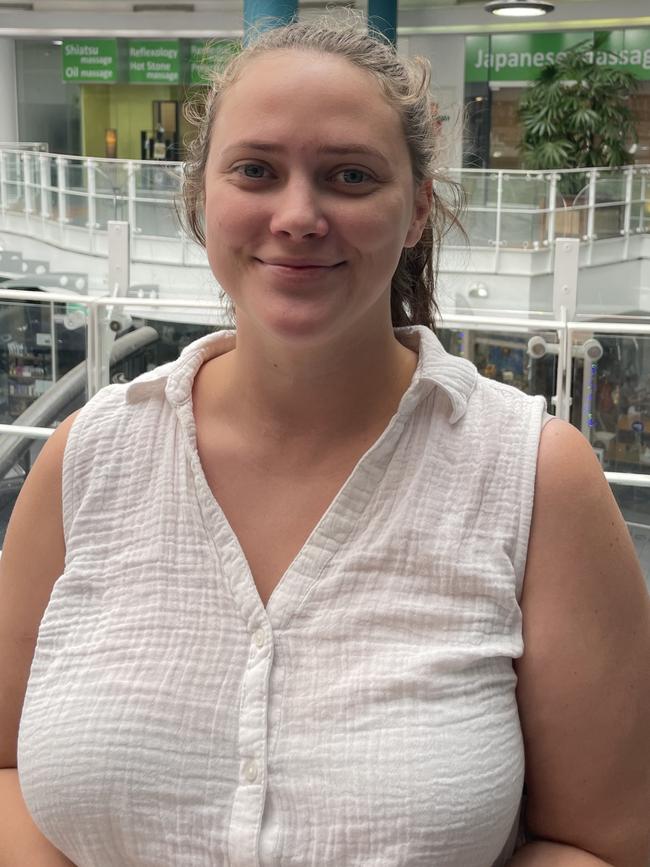 Mehaley Nish, 26, Smithfield: Youth crime is the obvious issue. But public transport too, it would be great to have a bike pathway into town. It would be really well used. I don't feel safe on the buses.