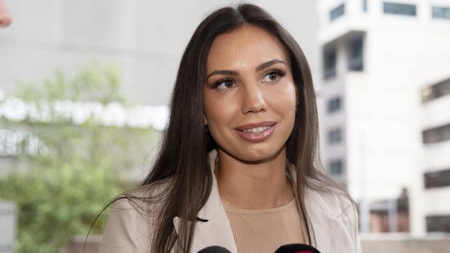 Scott’s former partner. Tay-Leiha Clarke. Picture: NCA NewsWire / Nikki Short.