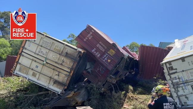 Fire and Rescue NSW handed back control of the Nana Glen good train derailment site to Australian Rail Track Corporation on Saturday. The train derailed on Thursday February 25, spilling an estimated 11,000 litres of diesel.