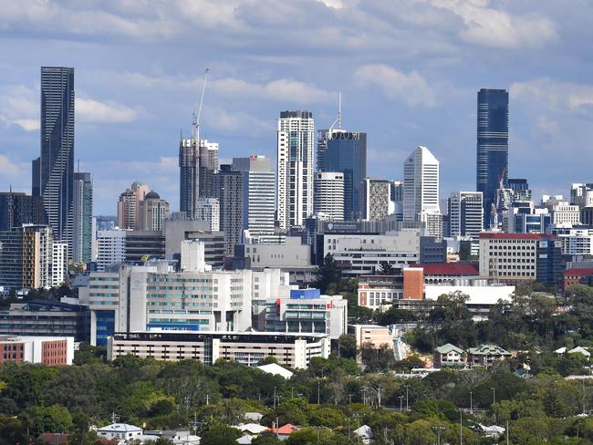 BRISBANE, AUSTRALIA - NewsWire Photos April 26, 2021: Stock images of the Brisbane city skyline.Picture: NCA NewsWire / John Gass