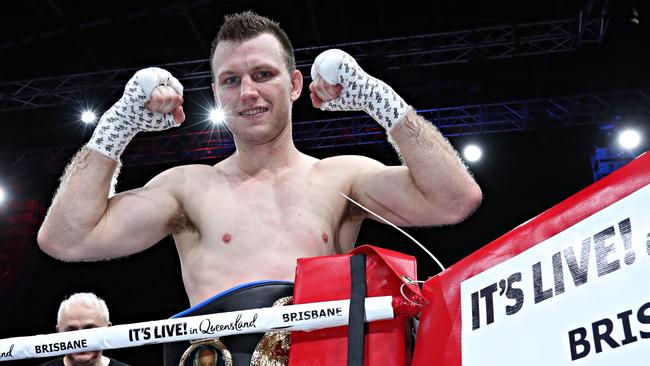 Jeff Horn’s fight drew a who’s who of Australian sport. Picture by Annette Dew.