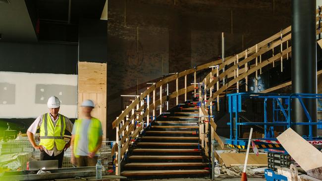 The Bon Pavilion is on schedule to open next month. Picture: Jacs Powell Photography