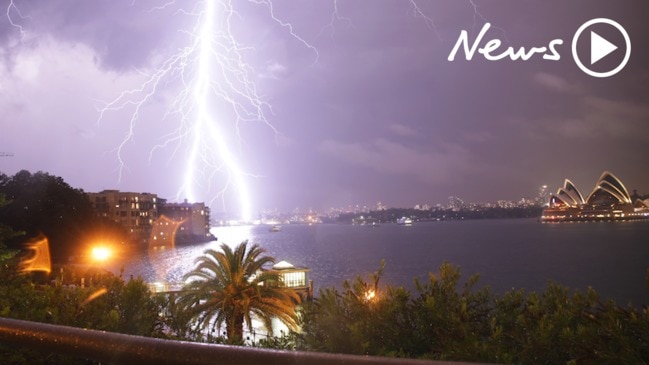 NSW battered by flash floods and giant hail in monstrous storm