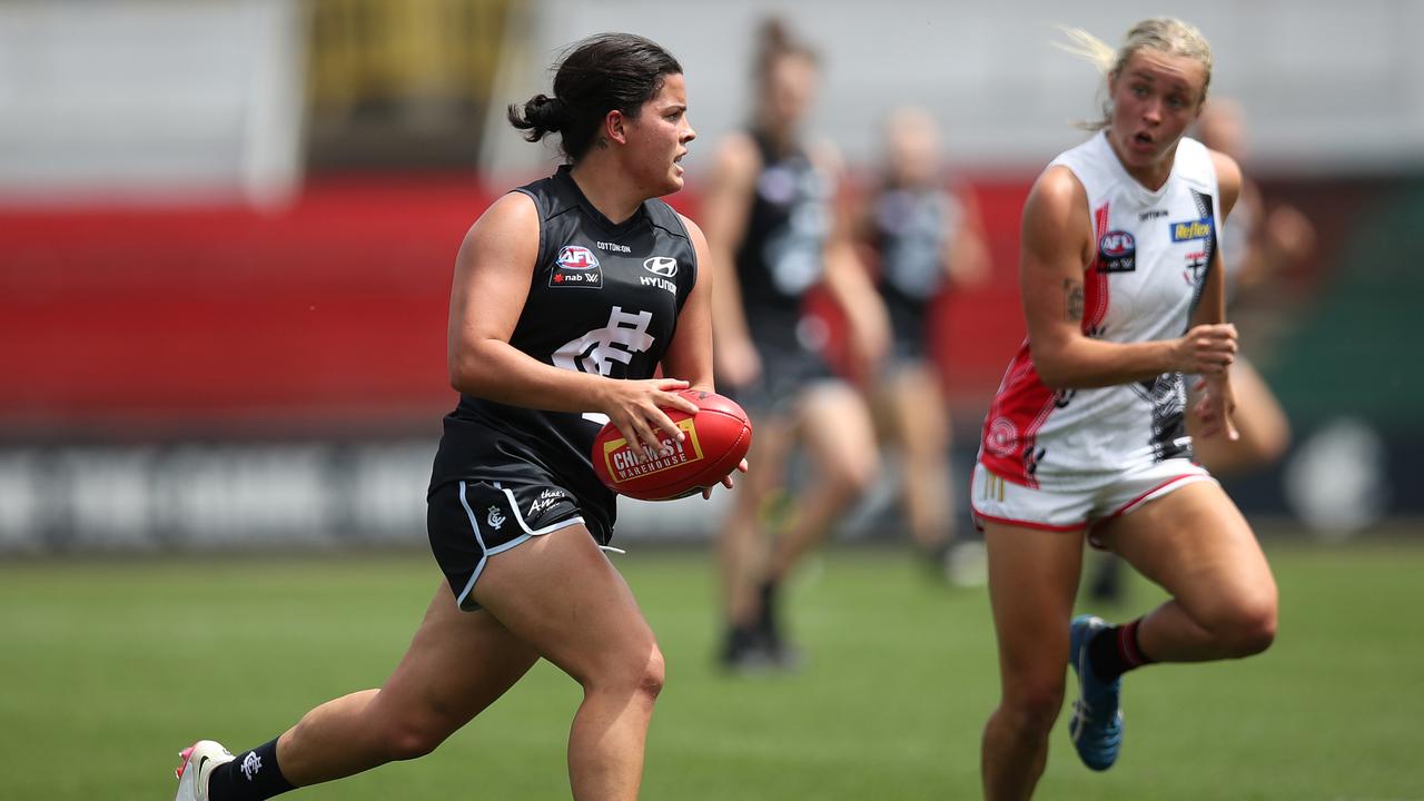 Madison Prespakis leads the next wave of AFLW stars. Picture: AFL Photos via Getty Images