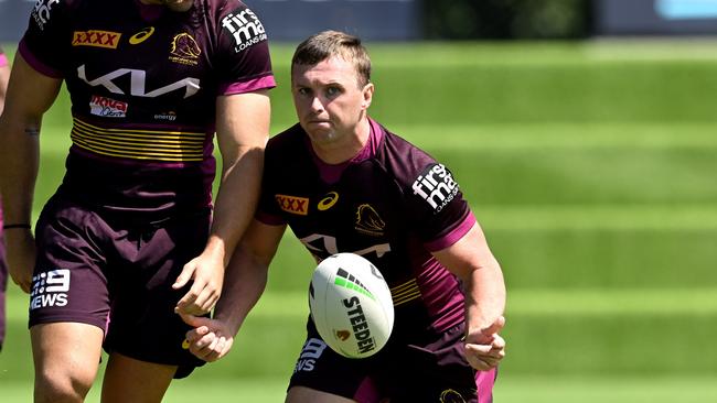 Turpin started the season at hooker for Brisbane, but has been unable to crack the starting side since returning from injury. Picture: Getty Images.