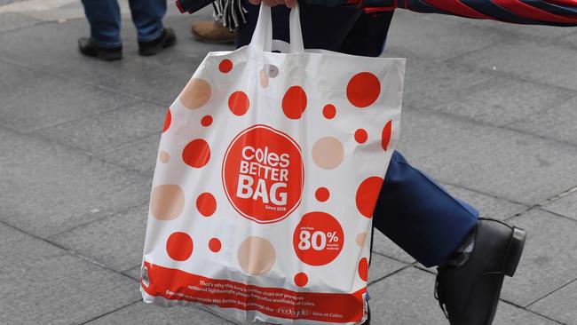 Thicker plastic bags would be the next to be banned. Picture: AAP Image/Peter Rae