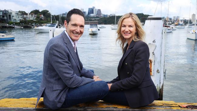 Reini Otter and Belinda Falsone had just welcomed their daughter when his diagnosis was made. Picture: John Feder/The Australian.