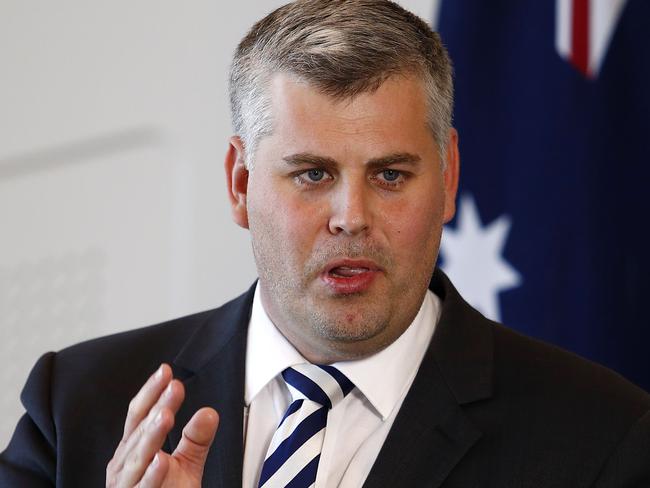 BRISBANE, AUSTRALIA - NewsWire Photos NOVEMBER 21, 2022: Police Minister Mark Ryan during a press conference in Brisbane. Picture: NCA NewsWire/Tertius Pickard