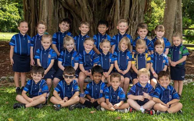 Victoria Park State School Prep C Back Row: Lexi, Charlotte, Bohdi, Ryan, Jacob, Matthias, Zeke, Nova, Esther Middle Row: Emmaleigh, Isabelle, Charlee, Lilly, Niylah, Zara, Adeline Front Row: Nate, Levi, Avin, Romeo, Archer, Xavier Picture: Michaela Harlow