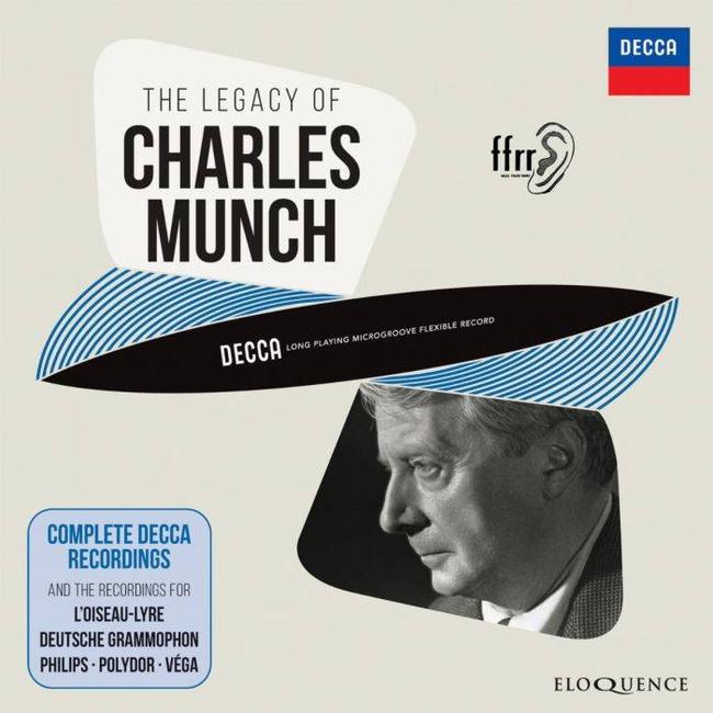 Album artwork for Decca Eloquence box set of complete Decca recordings of Charles Munch