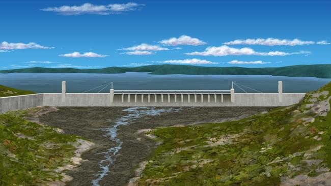 Water infrastructure like the proposed Nullinga Dam will be future to the region’s expansion. PICTURE: SUPPLIED