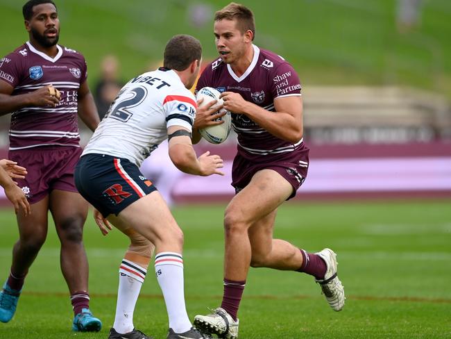 Zane Dunford of the Manly Sea Eagles. Picture: NRL Photos/Gregg Porteous