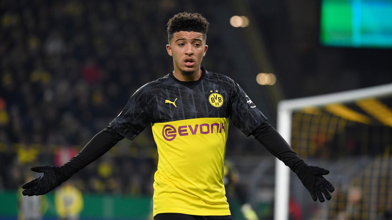 Rumour mill: Liverpool have joined the chase to sign Jadon Sancho