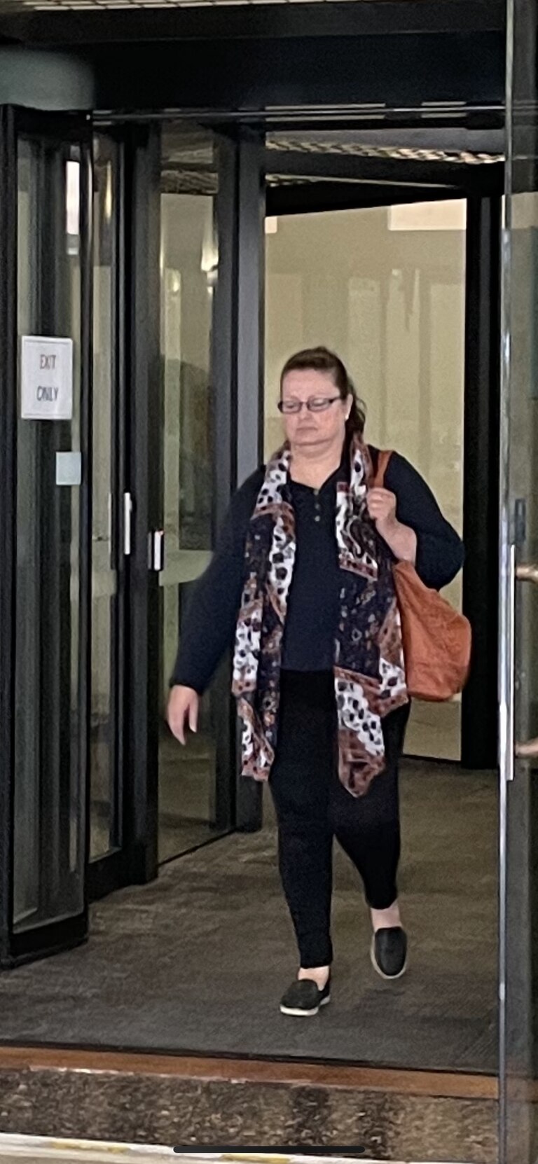 Varas leaving a previous court date. Picture: Supplied