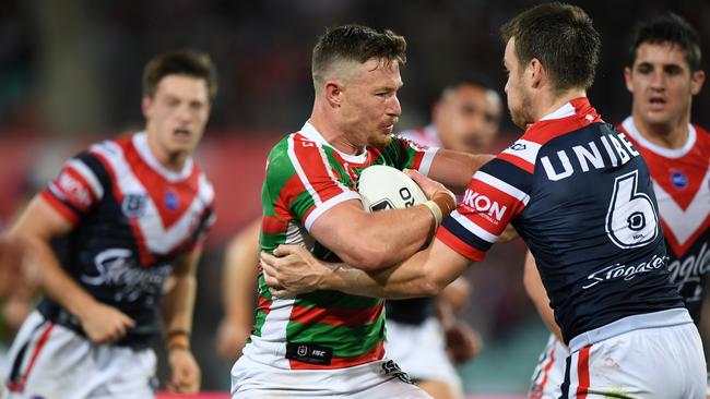 The Rabbitohs and Roosters will face off in round three. Picture: AAP