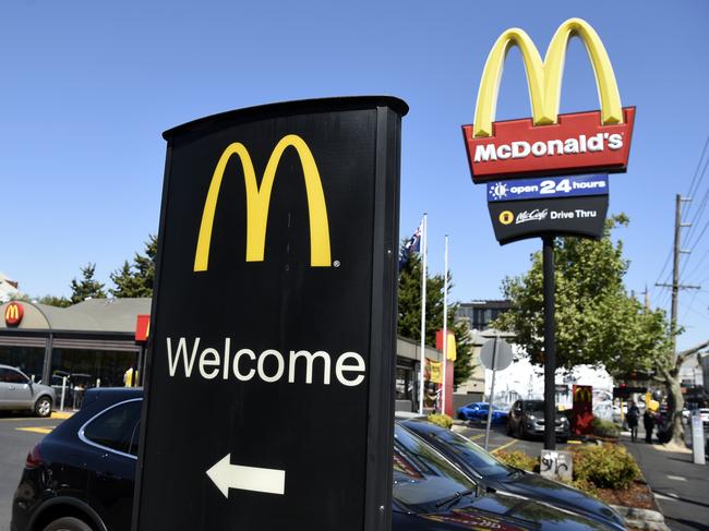 McDonald's restaurant, Church Street Richmond. Picture: Andrew Henshaw