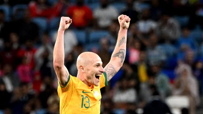 Aaron Mooy has been tireless in getting Australia to the Round of 16 and he will have to be at his brilliant best against Argentina. Picture: Chandan KHANNA / AFP