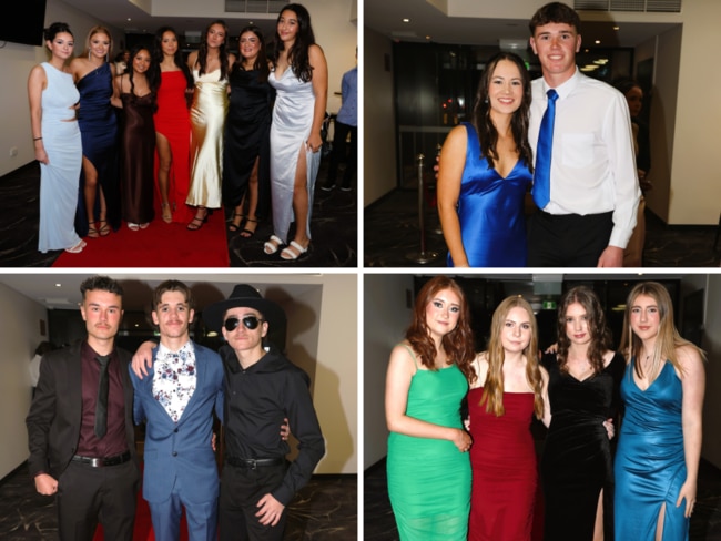 The red carpet was laid out for senior students from Lowanna College in Newborough, who glammed it up for their school formal and partied the night away. View the full picture gallery. Picture: Brendan Beckett