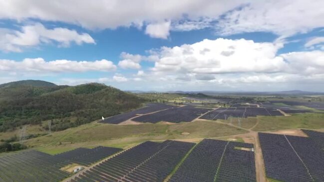 Woolooga solar farm, Queensland, Australia by Neale Maynard