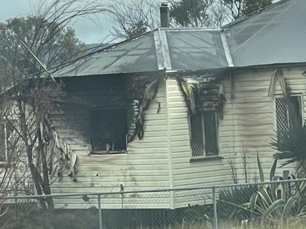 Police and fire investigators will again attend a home in Wantley St, Warwick to determine the cause of a blaze which began inside the property on Monday night. Photo: File