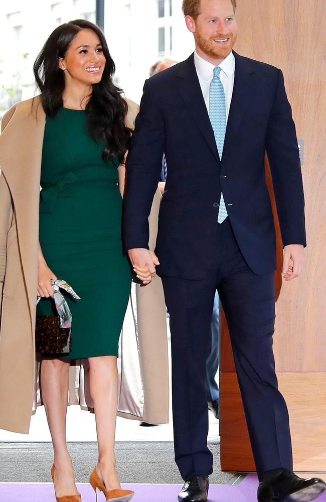 Both Harry and Meghan may return to the UK in 2021 Picture: AFP