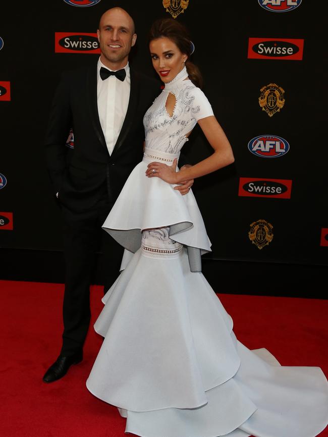 Chris and Bec Judd. Picture: Alex Coppel