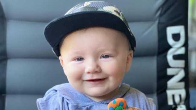 Kaiden France was flown to Townsville Hospital for treatment following a fatal traffic crash that tragically killed his mother Sharon France.