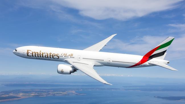 Emirates Boeing 777-300ER will soon be back to a daily schedule from Melbourne. Picture: Chad Slattery